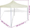 vidaXL - Partytent - inklapbaar - 3x3 - m - crème