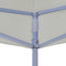 vidaXL - Partytent - inklapbaar - 3x3 - m - crème