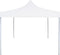 vidaXL - Partytent - inklapbaar - 3x3 - m - staal - wit