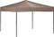 vidaXL - Partytent - inklapbaar - 3x3 - m - taupe