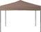 vidaXL - Partytent - inklapbaar - 3x3 - m - taupe