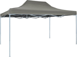 vidaXL - Partytent - inklapbaar - 3x4 - m - staal - antraciet