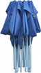 vidaXL - Partytent - inklapbaar - 3x4 - m - staal - blauw