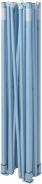 vidaXL - Partytent - inklapbaar - 3x4 - m - staal - wit