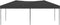 vidaXL - Partytent - inklapbaar - 3x6 - m - antracietkleurig