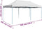vidaXL - Partytent - inklapbaar - 3x6 - m - staal - wit