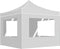 vidaXL - Partytent - inklapbaar - met - wanden - 2x2 - m - aluminium - wit