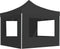 vidaXL - Partytent - inklapbaar - met - wanden - 2x2 - m - aluminium - antraciet