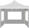 vidaXL - Partytent - inklapbaar - met - wanden - 2x2 - m - aluminium - wit
