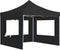 vidaXL - Partytent - inklapbaar - met - wanden - 2x2 - m - aluminium - antraciet