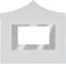 vidaXL - Partytent - inklapbaar - met - wanden - 2x2 - m - aluminium - wit