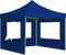 vidaXL - Partytent - inklapbaar - met - wanden - 2x2 - m - aluminium - blauw