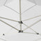 vidaXL - Partytent - inklapbaar - met - wanden - 2x2 - m - aluminium - wit
