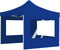 vidaXL - Partytent - inklapbaar - met - wanden - 2x2 - m - aluminium - blauw