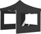 vidaXL - Partytent - inklapbaar - met - wanden - 2x2 - m - aluminium - antraciet