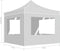 vidaXL - Partytent - inklapbaar - met - wanden - 2x2 - m - aluminium - wit