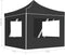 vidaXL - Partytent - inklapbaar - met - wanden - 2x2 - m - aluminium - antraciet