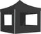 vidaXL - Partytent - inklapbaar - met - wanden - 3x3 - m - aluminium - antraciet