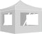 vidaXL - Partytent - inklapbaar - met - wanden - 3x3 - m - aluminium - wit