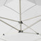vidaXL - Partytent - inklapbaar - met - wanden - 3x3 - m - aluminium - wit