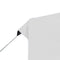 vidaXL - Partytent - inklapbaar - met - wanden - 3x3 - m - aluminium - wit