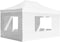 vidaXL - Partytent - inklapbaar - met - wanden - 4,5x3 - m - aluminium - wit