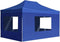 vidaXL - Partytent - inklapbaar - met - wanden - 4,5x3 - m - aluminium - blauw