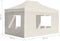 vidaXL - Partytent - inklapbaar - met - wanden - 4,5x3 - m - aluminium - crème