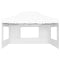 vidaXL - Partytent - inklapbaar - met - wanden - 4,5x3 - m - aluminium - wit