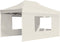 vidaXL - Partytent - inklapbaar - met - wanden - 4,5x3 - m - aluminium - crème