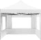 vidaXL - Partytent - inklapbaar - met - wanden - 4,5x3 - m - aluminium - wit