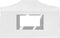 vidaXL - Partytent - inklapbaar - met - wanden - 4,5x3 - m - aluminium - wit