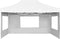 vidaXL - Partytent - inklapbaar - met - wanden - 4,5x3 - m - aluminium - wit