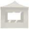 vidaXL - Partytent - inklapbaar - met - wanden - 4,5x3 - m - aluminium - crème