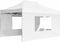 vidaXL - Partytent - inklapbaar - met - wanden - 4,5x3 - m - aluminium - wit