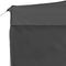 vidaXL - Partytent - inklapbaar - met - wanden - 4,5x3 - m - aluminium - antraciet