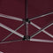 vidaXL - Partytent - inklapbaar - met - wanden - 4,5x3 - m - aluminium - wijnrood