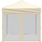 vidaXL - Partytent - inklapbaar - met - zijwanden - 2x2 - m - crèmekleurig