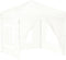 vidaXL - Partytent - inklapbaar - met - zijwanden - 2x2 - m - wit