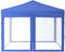 vidaXL - Partytent - inklapbaar - met - zijwanden - 3x3 - m - blauw
