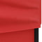 vidaXL - Partytent - inklapbaar - met - zijwanden - 3x3 - m - rood
