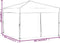 vidaXL - Partytent - inklapbaar - met - zijwanden - 3x3 - m - antracietkleurig
