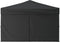 vidaXL - Partytent - inklapbaar - met - zijwanden - 3x3 - m - antracietkleurig