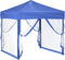 vidaXL - Partytent - inklapbaar - met - zijwanden - 3x3 - m - wit
