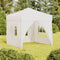 vidaXL - Partytent - inklapbaar - met - zijwanden - 3x3 - m - zwart