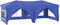 vidaXL - Partytent - inklapbaar - met - zijwanden - 3x6 - m - blauw