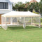 vidaXL - Partytent - inklapbaar - met - zijwanden - 3x6 - m - blauw