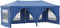 vidaXL - Partytent - inklapbaar - met - zijwanden - 3x6 - m - blauw