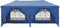 vidaXL - Partytent - inklapbaar - met - zijwanden - 3x6 - m - blauw