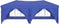 vidaXL - Partytent - inklapbaar - met - zijwanden - 3x6 - m - blauw